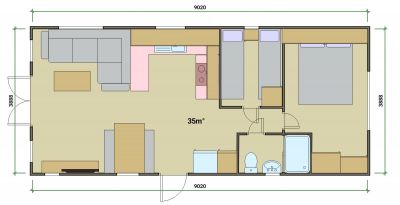 Mobilheim Swift-Atlantique Baujahr 2019 winterfest NEUWERTIG