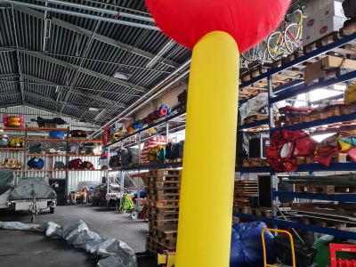 Skydancer Airdancer Wackelmann mit Gebläse ca. 4 Meter hoch Herz