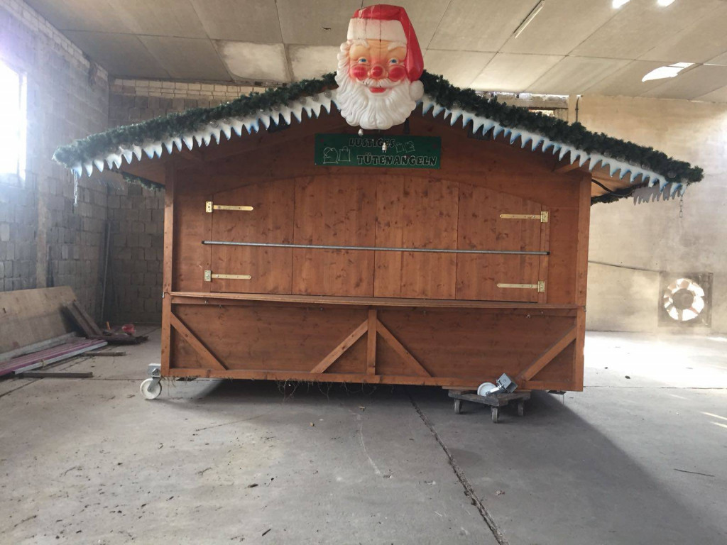 Weihnachtsmarkthütte 4,80 m