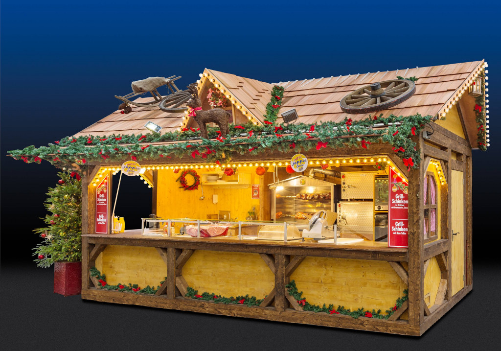 Weihnachtsmarkt-Hütte Verkaufshütte