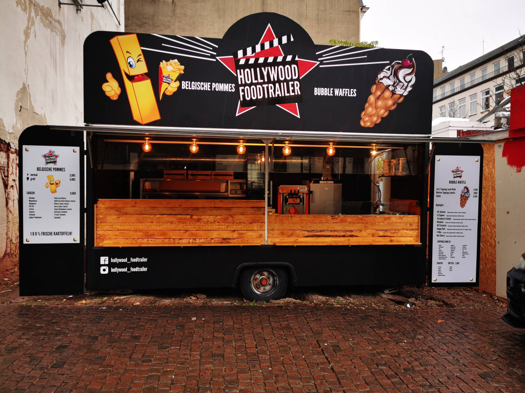Imbisswagen Pommeswagen Belgische Pommes