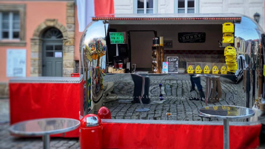 Food Trailer Anhänger Ausschank Verkaufsanhänger Imbiss