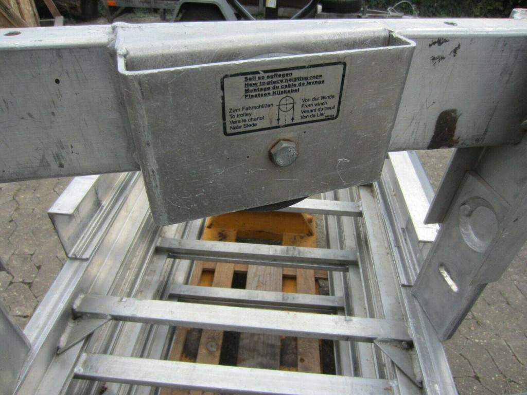 13 m Böcker Toplift Steinweg Dachdeckeraufzug Bauaufzug wie Geda