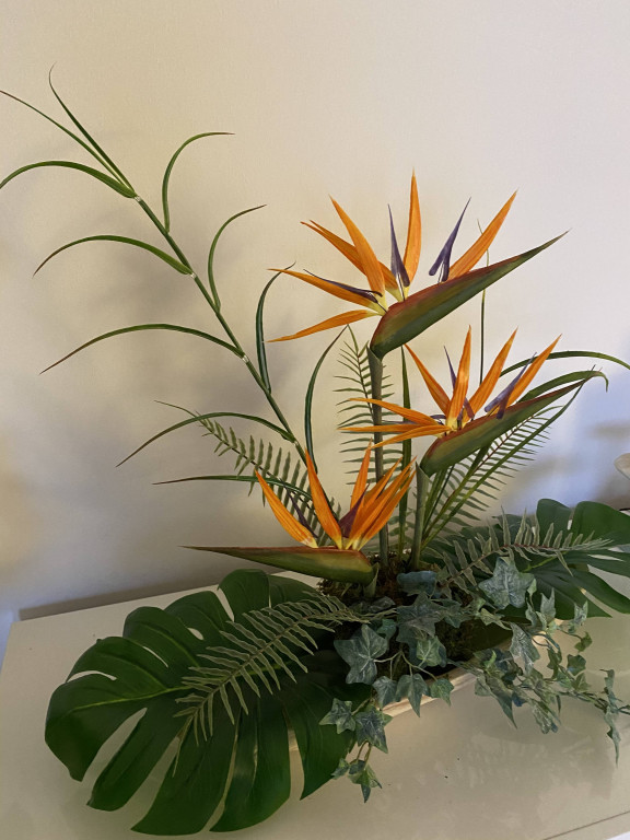 Restposten Auflösung Kunstblumen künstliche Pflanzen Seidenblumen