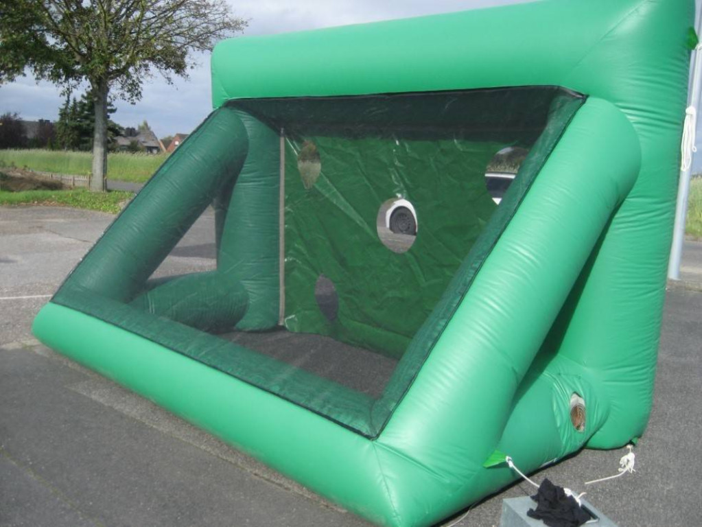 ELANI - Rebounder 2X2M Große Torwand Mit Zielring Einzelspieler Für