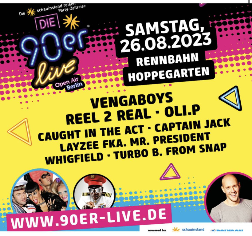  Berlin 90er Jahre Party Illustration 